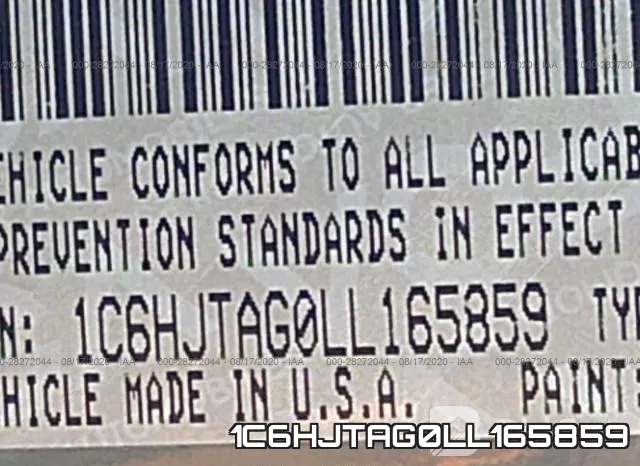 1C6HJTAG0LL165859