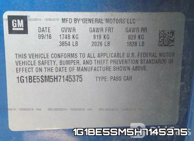 1G1BE5SM5H7145375