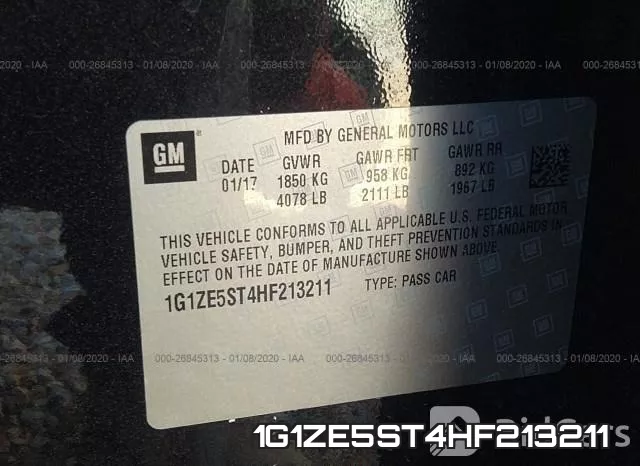 1G1ZE5ST4HF213211