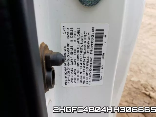 2HGFC4B04HH306665