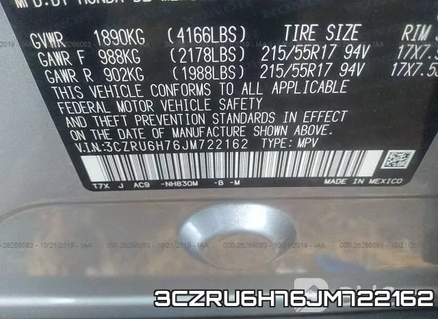 3CZRU6H76JM722162