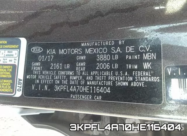 3KPFL4A70HE116404