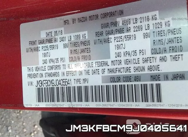 JM3KFBCM9J0405641