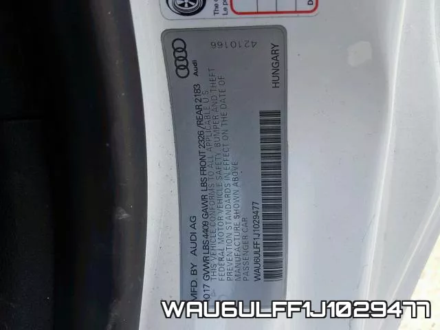 WAU6ULFF1J1029477