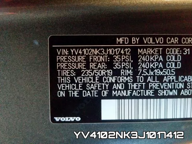 YV4102NK3J1017412