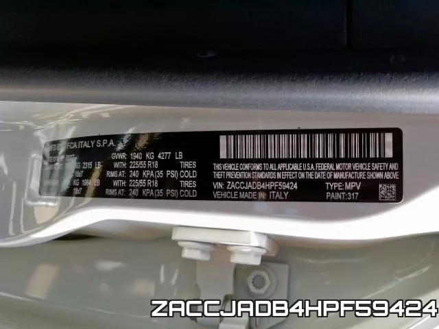 ZACCJADB4HPF59424