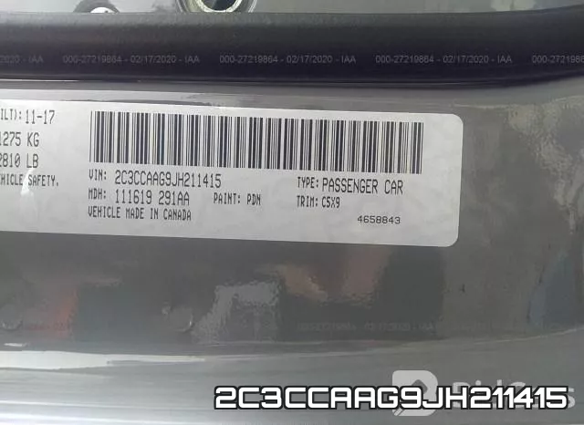 2C3CCAAG9JH211415