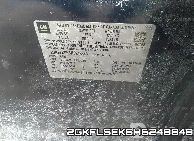 2GKFLSEK6H6248848