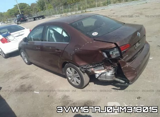3VW167AJ0HM318015