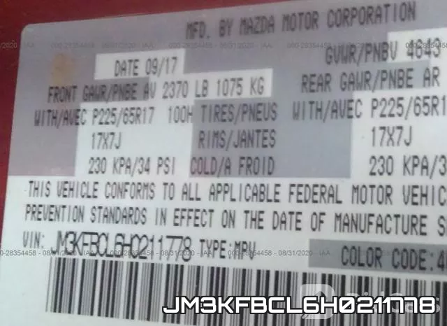 JM3KFBCL6H0211778
