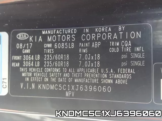KNDMC5C1XJ6396060