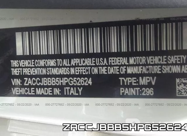 ZACCJBBB5HPG52624