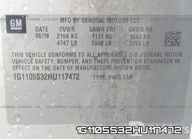 1G1105S32HU117472