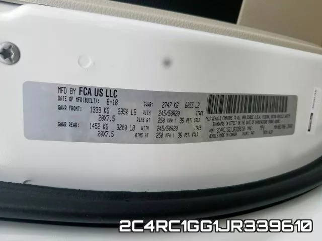 2C4RC1GG1JR339610