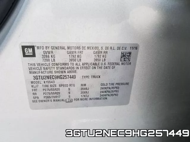 3GTU2NEC9HG257449