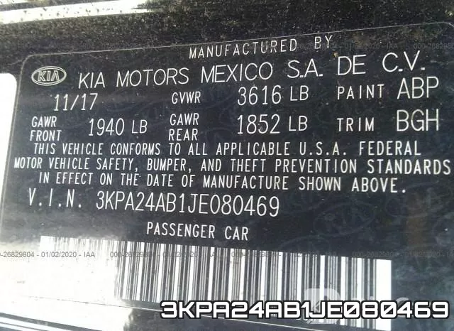 3KPA24AB1JE080469
