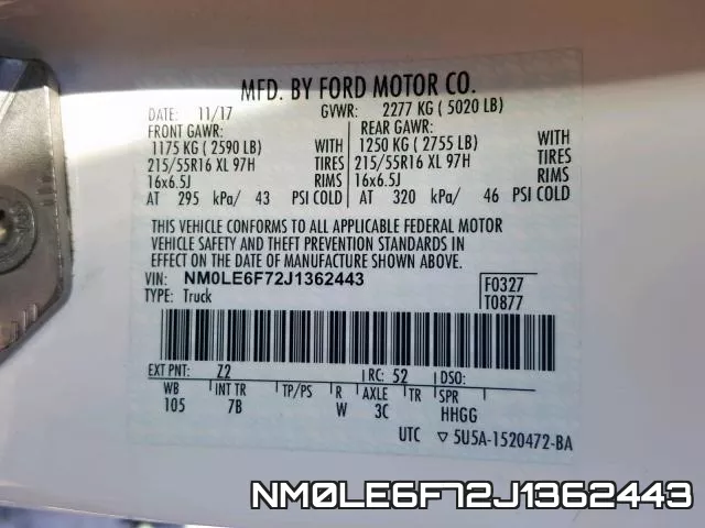NM0LE6F72J1362443