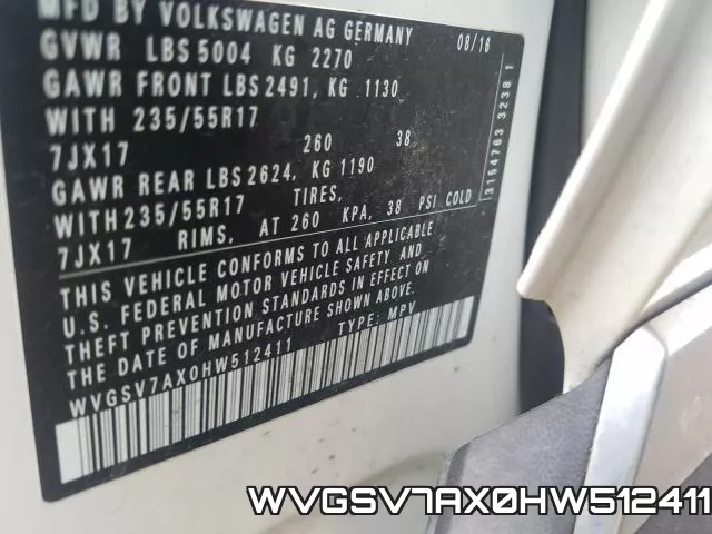 WVGSV7AX0HW512411