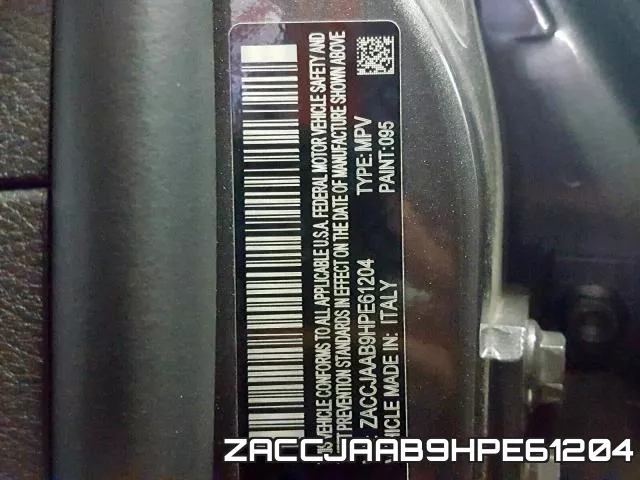 ZACCJAAB9HPE61204