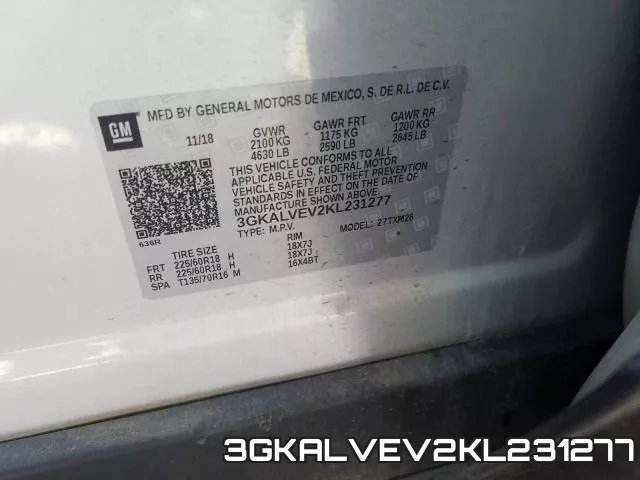 3GKALVEV2KL231277