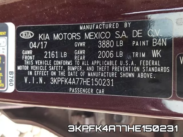 3KPFK4A77HE150231