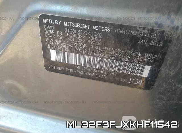 ML32F3FJXKHF11542