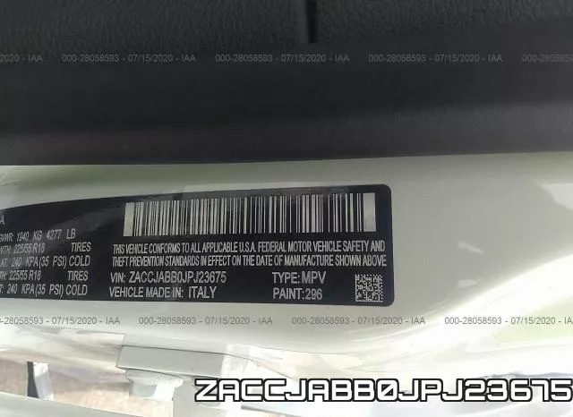 ZACCJABB0JPJ23675