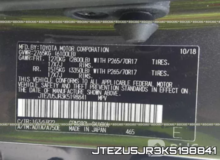 JTEZU5JR3K5198841