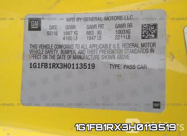 1G1FB1RX3H0113519