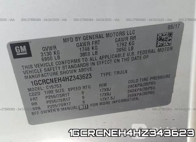 1GCRCNEH4HZ343623