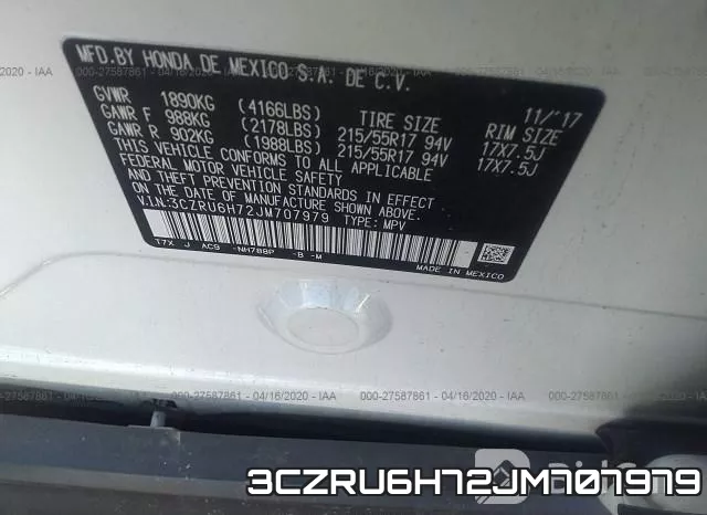 3CZRU6H72JM707979