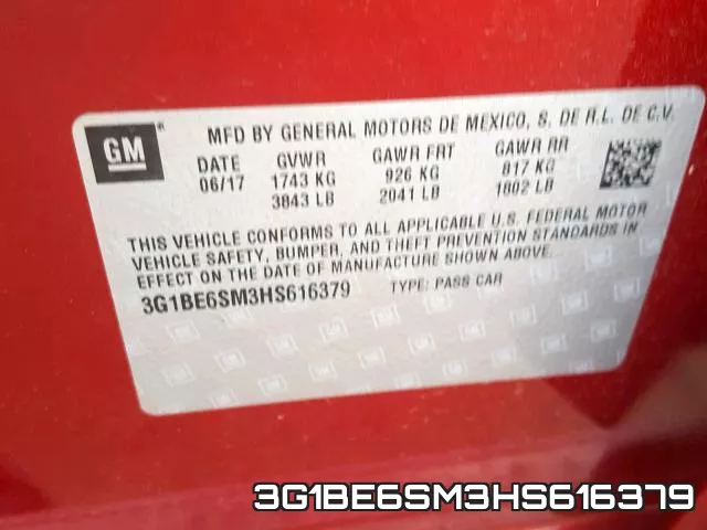 3G1BE6SM3HS616379
