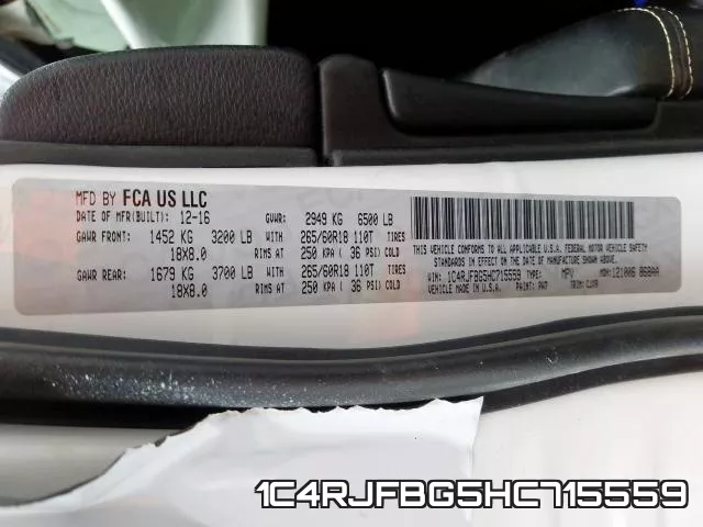 1C4RJFBG5HC715559