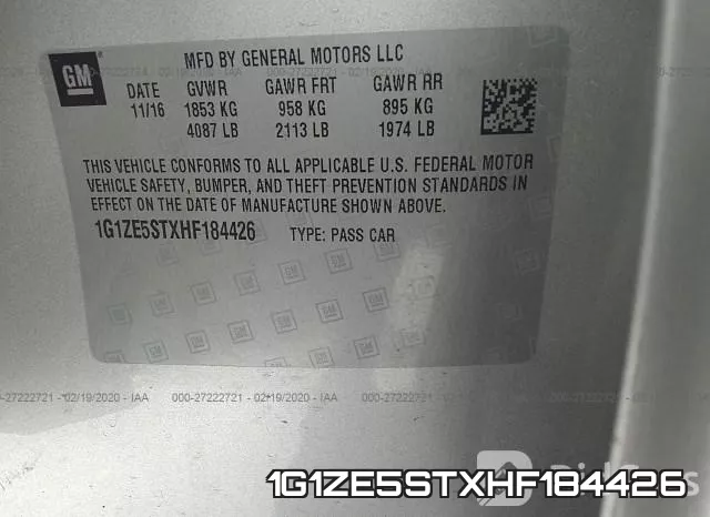 1G1ZE5STXHF184426