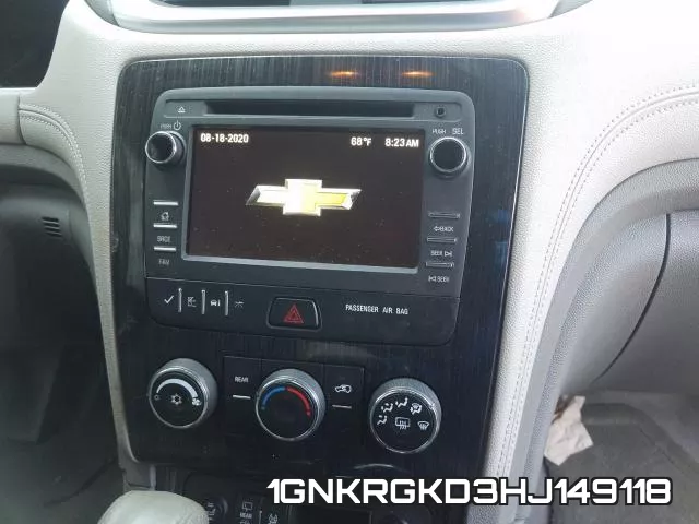 1GNKRGKD3HJ149118