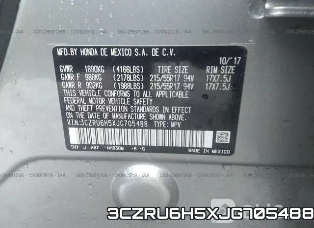 3CZRU6H5XJG705488