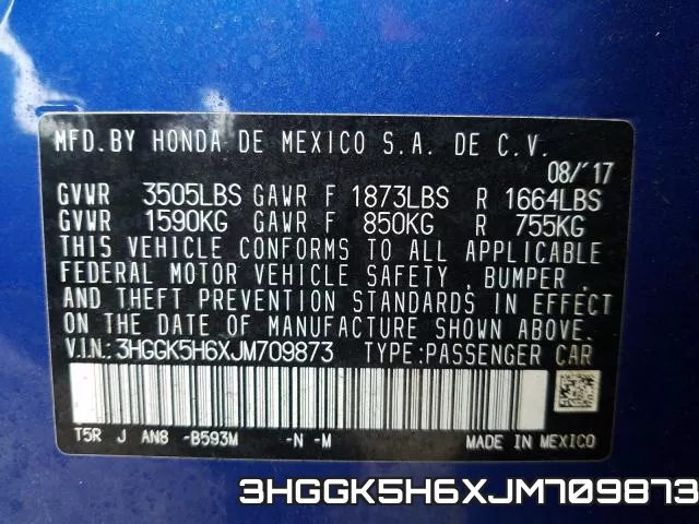 3HGGK5H6XJM709873