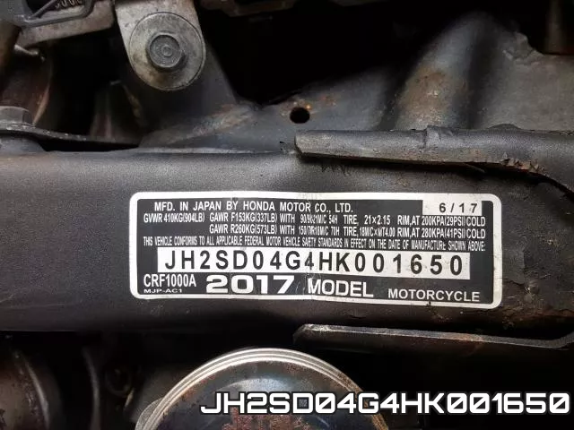 JH2SD04G4HK001650