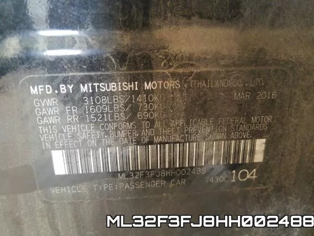 ML32F3FJ8HH002488