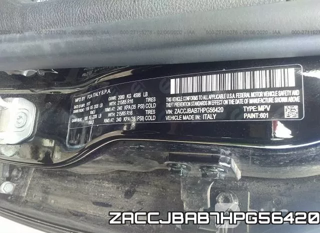 ZACCJBAB7HPG56420