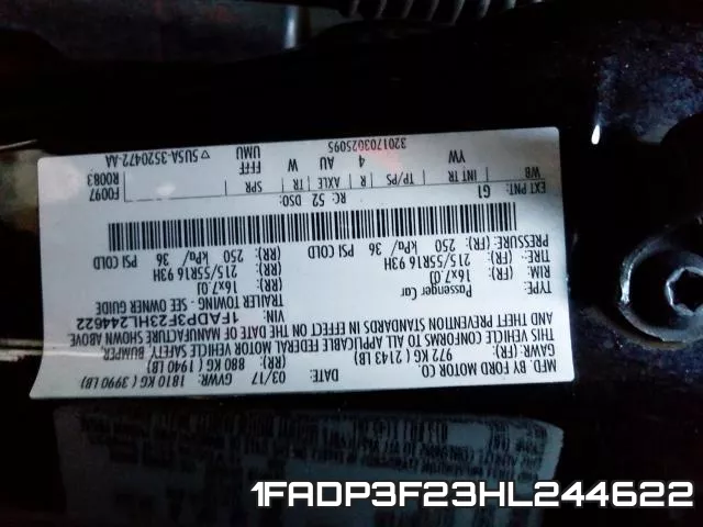 1FADP3F23HL244622