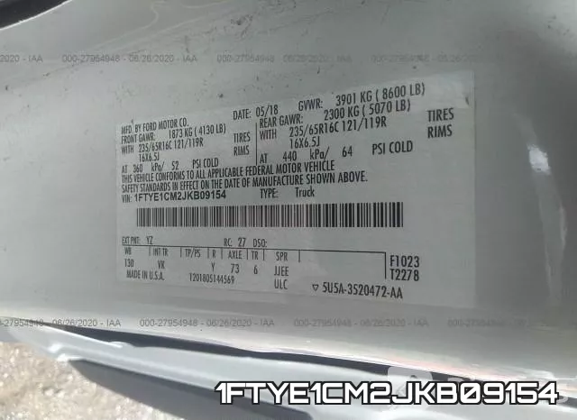 1FTYE1CM2JKB09154