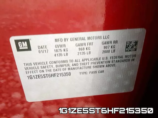 1G1ZE5ST6HF215350
