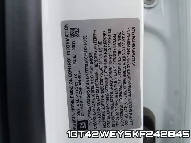 1GT42WEY5KF242845