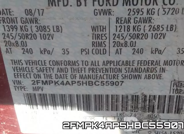 2FMPK4AP5HBC55907