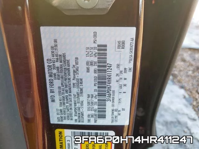 3FA6P0H74HR411247