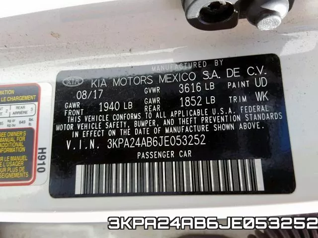3KPA24AB6JE053252