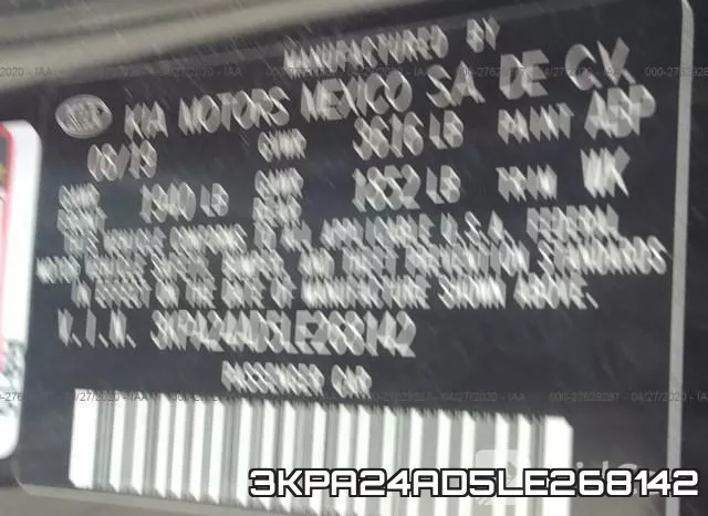 3KPA24AD5LE268142