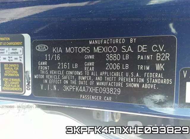3KPFK4A7XHE093829