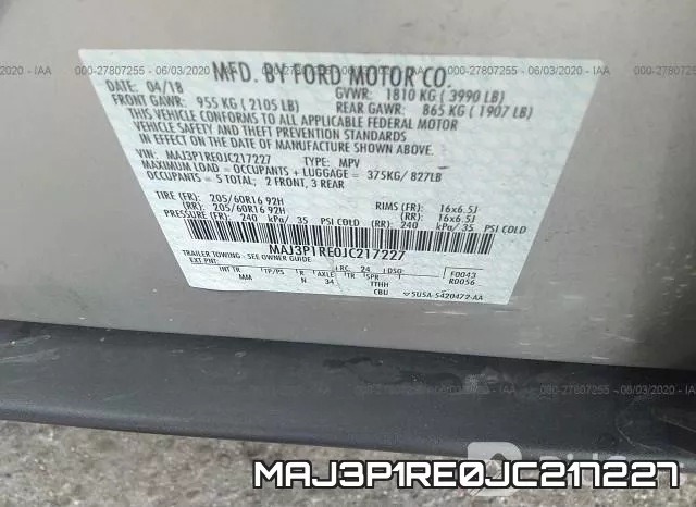 MAJ3P1RE0JC217227